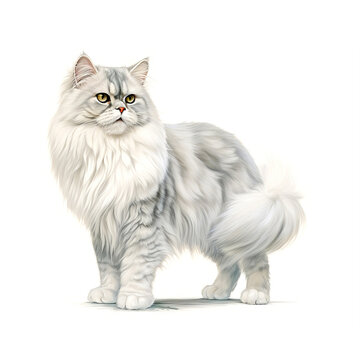 Cat breed Persian
