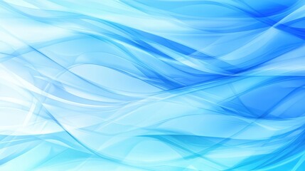 Obraz premium Abstract Blue Waves Background for Technology Use