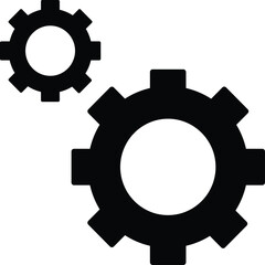 Setting Icon Set Illustration