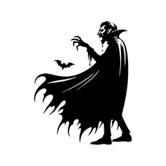 Fototapeta premium vampire dracula logo icon design illustration