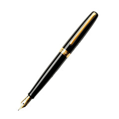 Naklejka premium Luxury Fountain Pen: An Elegant Writing Instrument for Professionals and Creatives