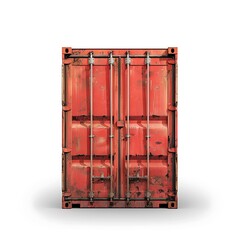 Container isolated on white background