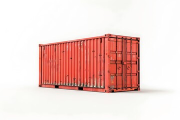 Container isolated on white background