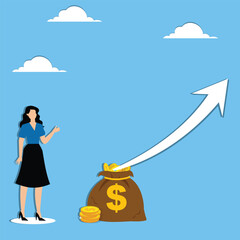 Growth in profits from investing creates wealth