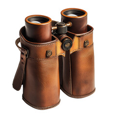 Stylish Leather Binoculars for Outdoor Adventures and Nature Exploration