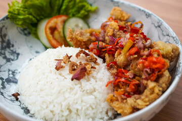 rice with vegetables