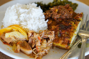 rice with chicken