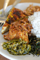 roasted chicken with vegetables