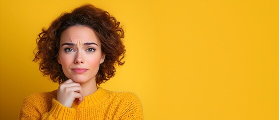 Portrait of a woman with a painful grimace on her face holding her stomach and experiencing discomfort possibly from a stomach issue like food poisoning or gastritis