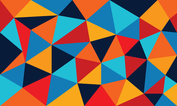 Elegance triangular geometric background, mosaic, tile, polygon background