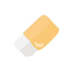 erasers different color and shape