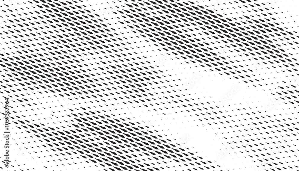 Poster black and white abstract geometric pattern. smooth transition of dynamic effect. vector format illus