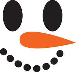 snowman face