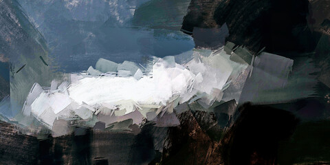 contour layered shadow blended abstract brush stroke effect file gradient dark shade color wall mural background backdrop 2 © zdesignworks