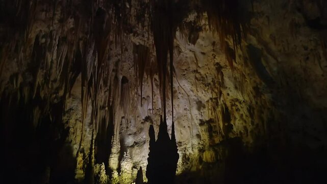 Carlsbad Caverns National Park In New Mexico - Low Angle Shot