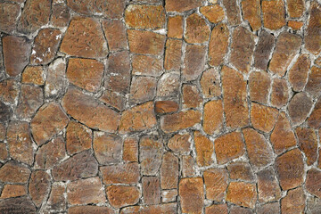 Image of a stone wall close up. Abstract textured background