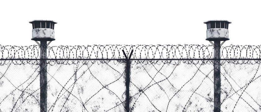 PNG Wire prison gate line.