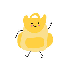 groovy back to school illustration