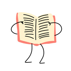 groovy back to school illustration