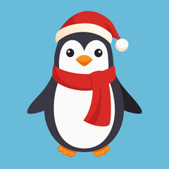 santa claus with snowman