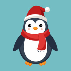 snowman with santa hat