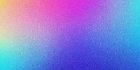 Grainy gradient texture background, noise texture colorful gradient for web banner poster background