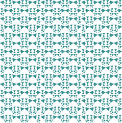 triangle shapes green repeating seamless pattern