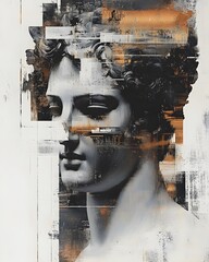 Disrupted Masterpieces Digital Glitch Transforms Classical Art