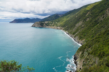 Trail to Corniglia in Cinque Terre.