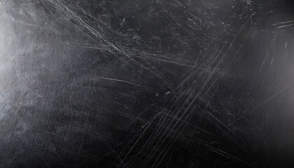 Abstract textured background with dark, scratched surface and numerous white marks