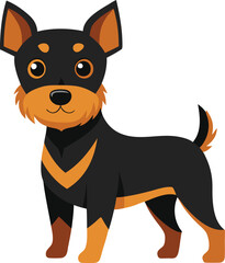 Jagdterrier Vector Illustration ? Clipart and Line Art Design.eps