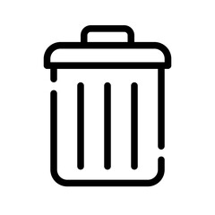 Icon Delete With Style Outline
