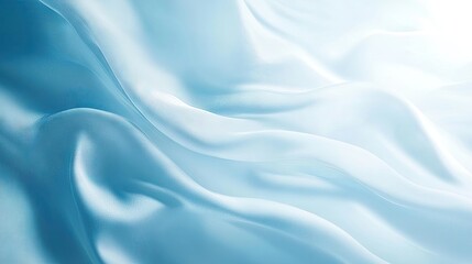 Obraz premium Soft blue gradient background with a smooth and elegant design, perfect for creating appealing visuals and adding depth. Ideal for various creative projects with ample copy space.