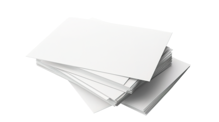 Educational Flash Cards isolated on transparent background, PNG