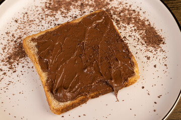 sweet pasta with cocoa and cocoa butter