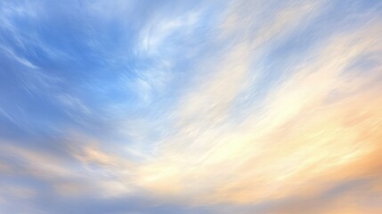 Obraz premium Ethereal clouds in abstract serenity