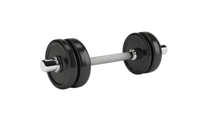 Fototapeta premium Gym dumbbell isolated transpoarent background