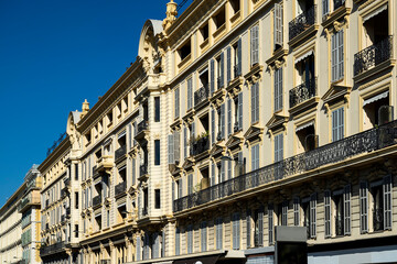 Wohnhäuser in Nizza