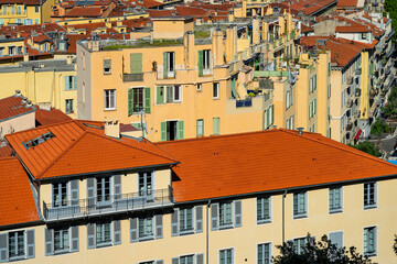 Obraz premium Wohnhäuser In Nizza