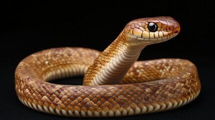 Fototapeta premium Close-up of a Brown Snake