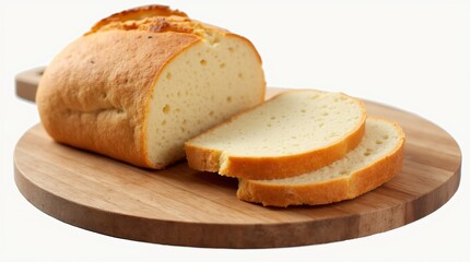 Fresh Bread on a Cutting Board.