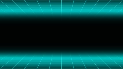 retro futuristic background grid line neon green gradient animation loop wallpaper video cyber monday sale banner footage