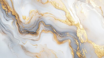 Elegant white gold marble pattern on a serene light backdrop