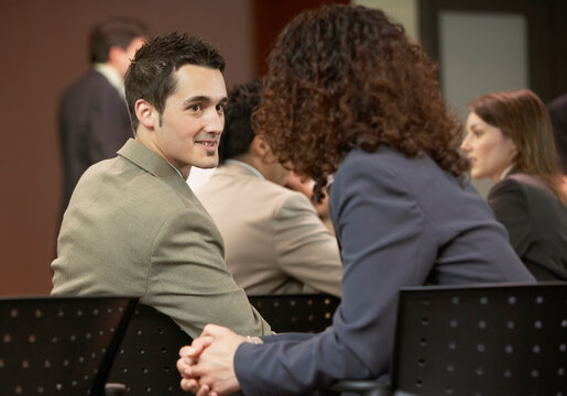 Business People at Meeting