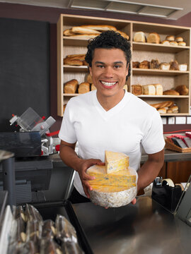 Worker in Deli