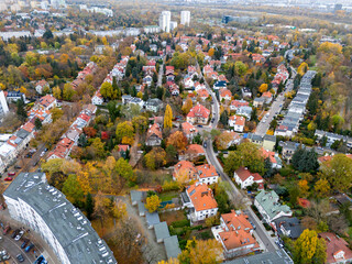 Warszawa, Żoliborz, widok z lotu ptaka  © hunter76