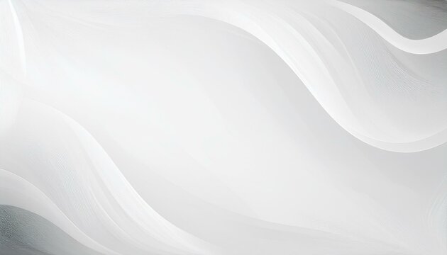 White Background with Abstract Watercolor Corner Patterns