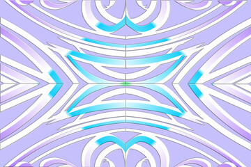 colourful Luxurious batik flower line art pattern of indonesian culture traditional background