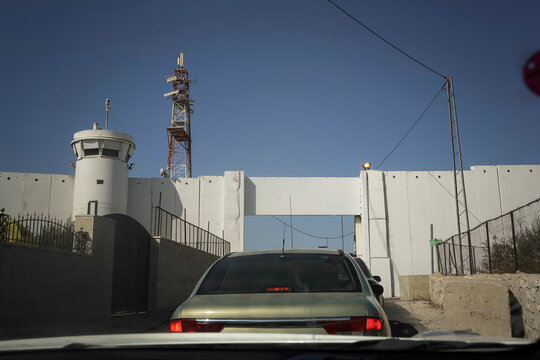 Palestine, West Bank, Bethlehem, border to Israel