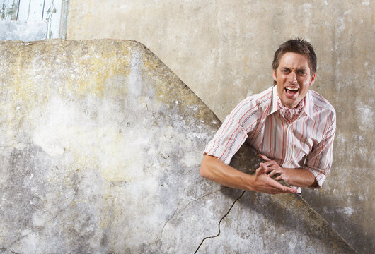 Man on Staircase